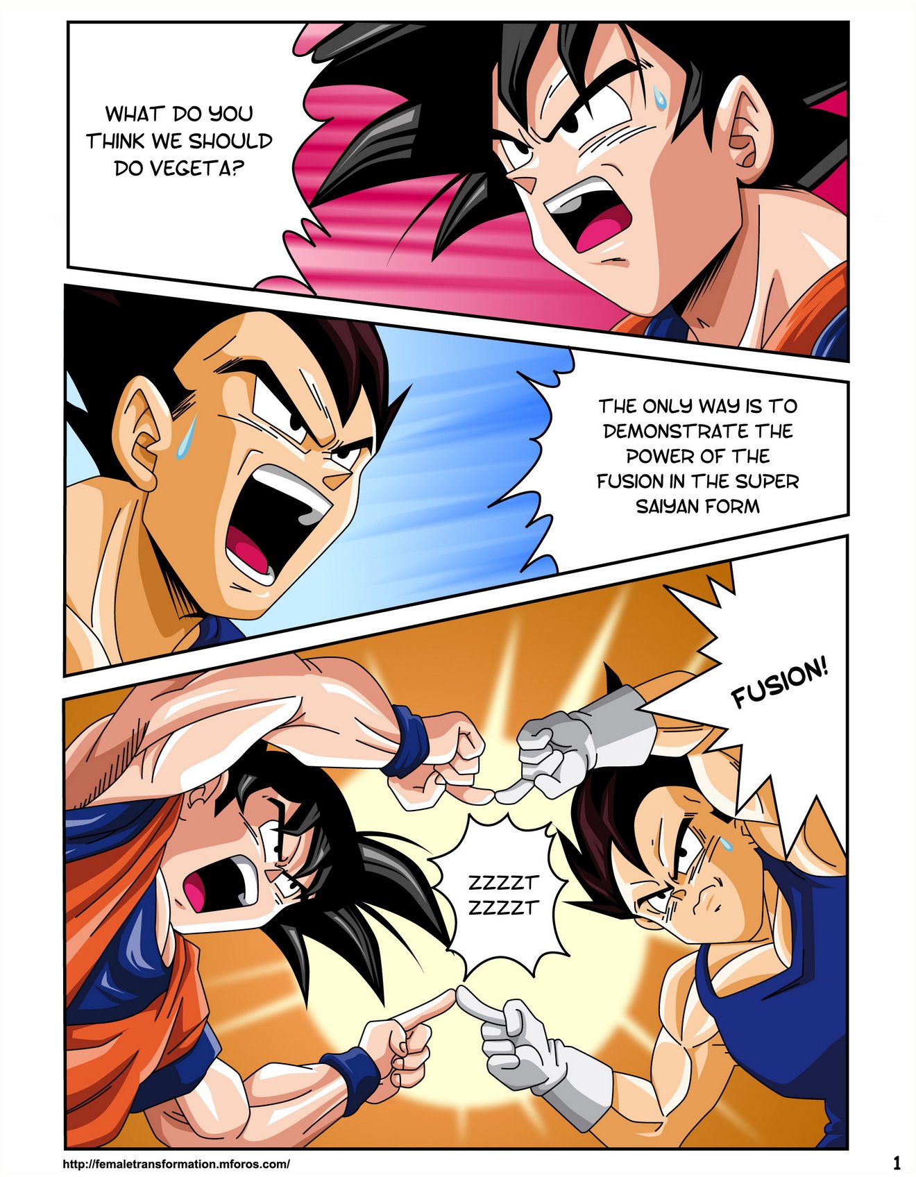 Dragon Ball H: Sex Sayan! image number 1