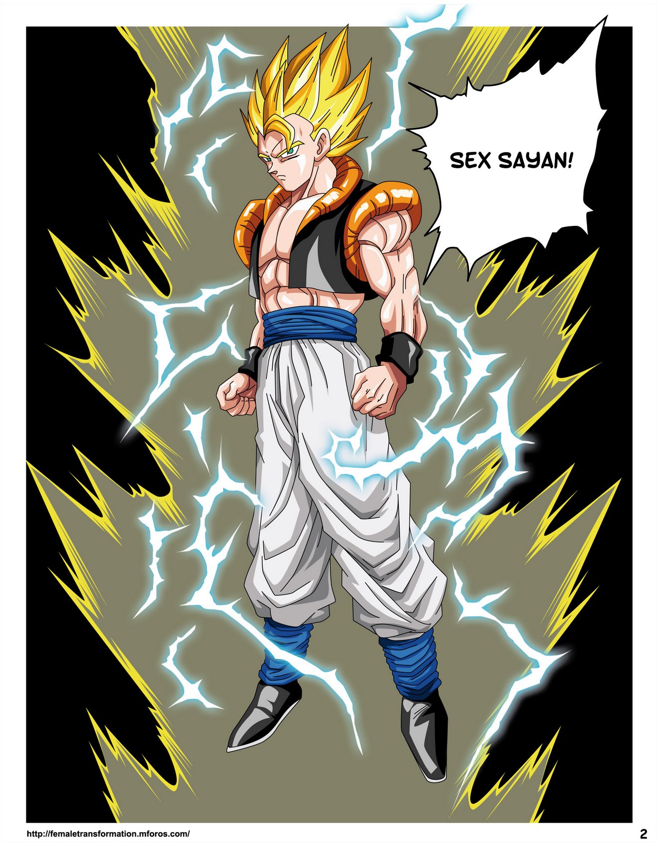 Dragon Ball H: Sex Sayan! image number 2