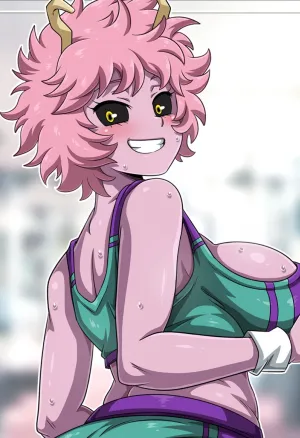 Mina Ashido Gym Workout