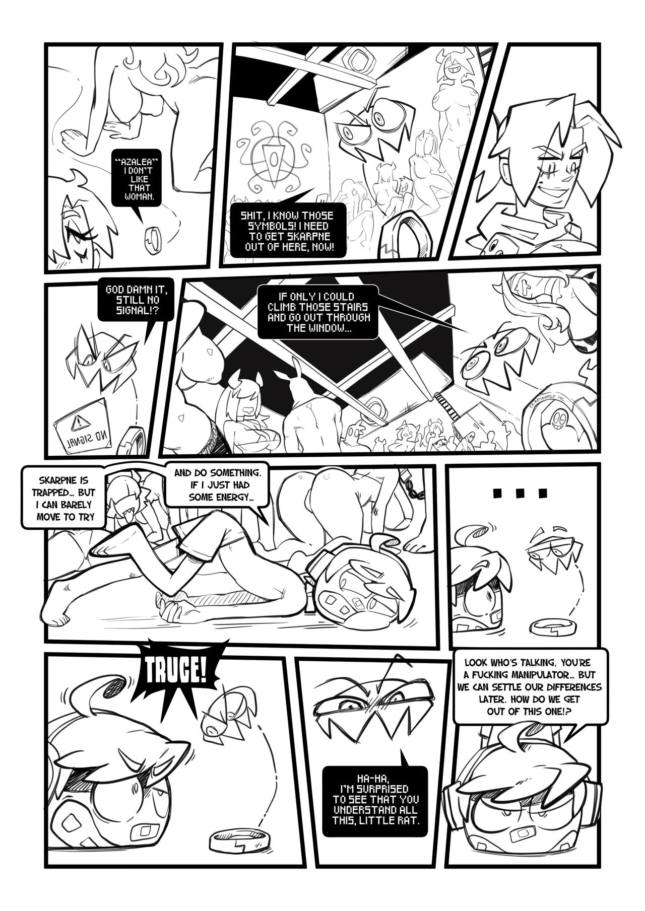 Skarpworld: 8: Milk Crisis image number 17