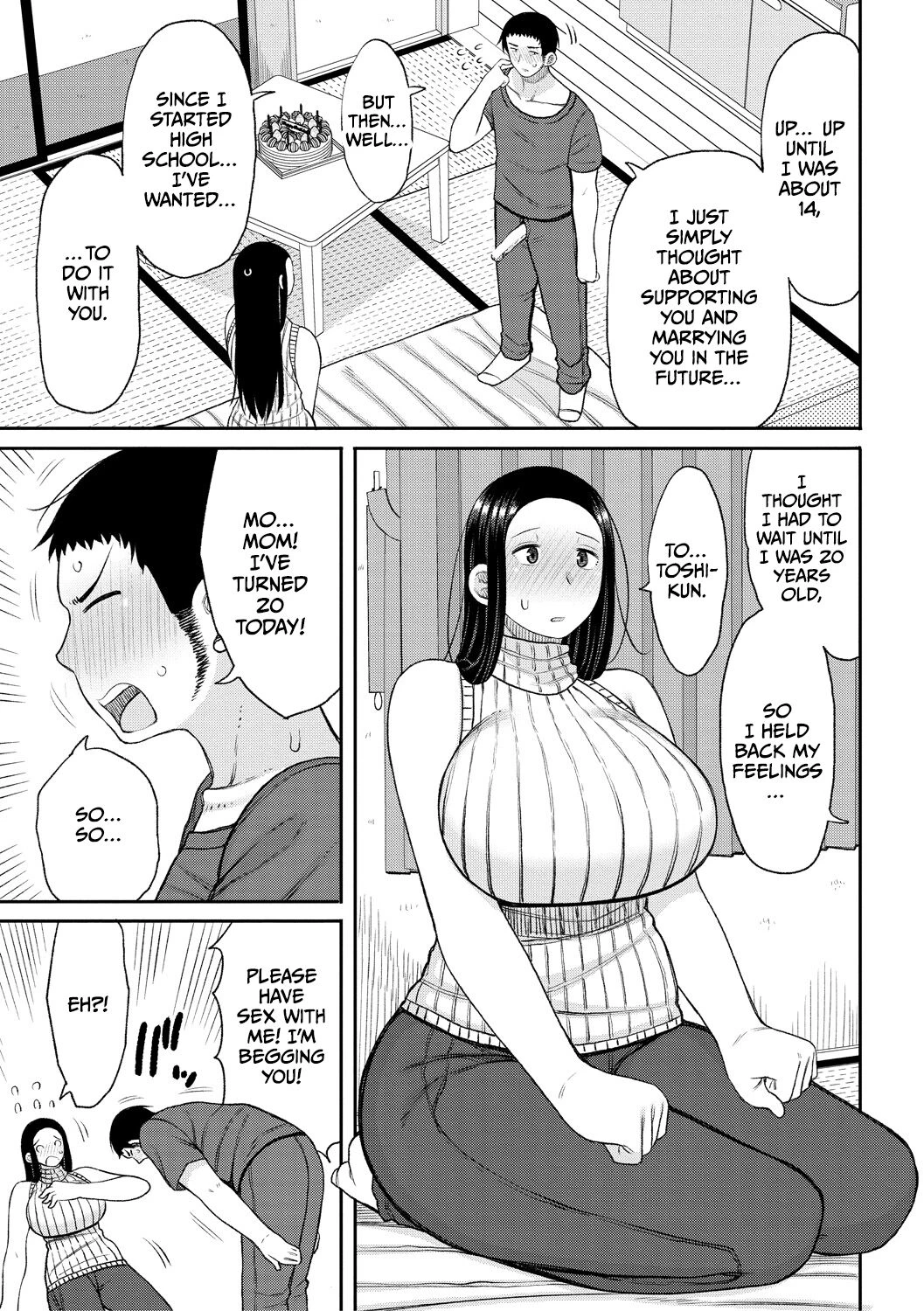 Haramitagari na Hahaoya ~Okaa-san to Ippai Kozukuri Shiyou ne~ image number 170