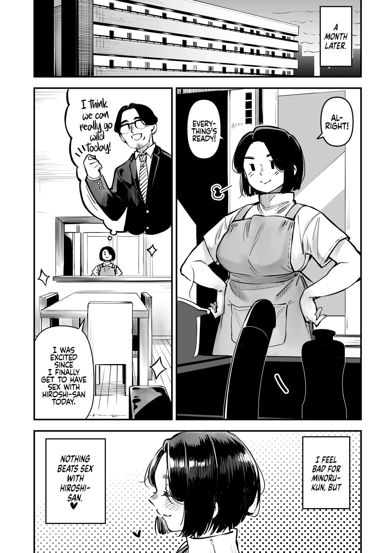 Your Sex Drive is just too much, so have Sex with other men! Mayumi-san gets Permission to Cheat!  Uwaki Kounin Mayumi-san Seiyoku, Tsuyosugiru Kara Hoka no Otoko to Sex Shite!! image number 31