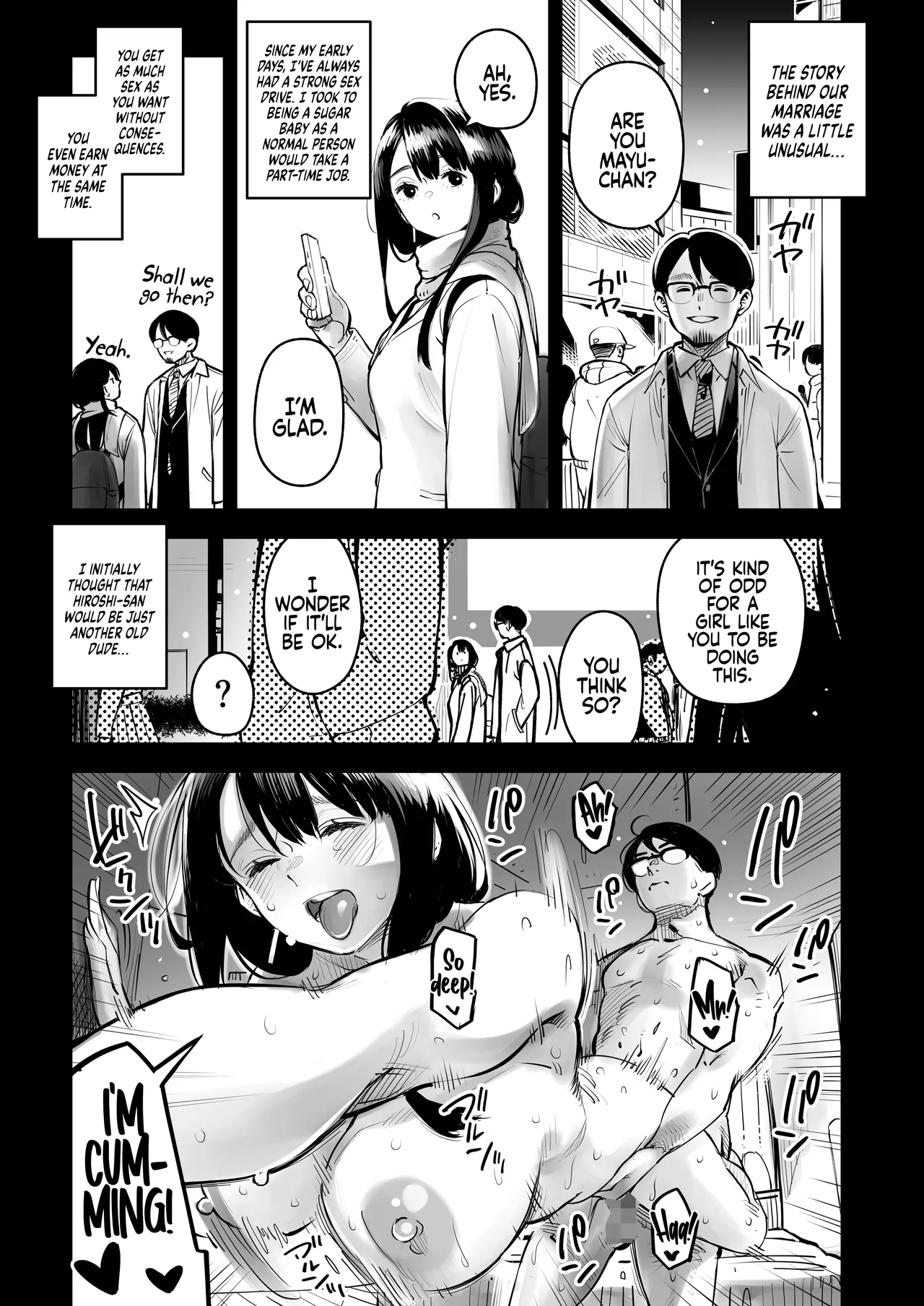 Your Sex Drive is just too much, so have Sex with other men! Mayumi-san gets Permission to Cheat!  Uwaki Kounin Mayumi-san Seiyoku, Tsuyosugiru Kara Hoka no Otoko to Sex Shite!! image number 8