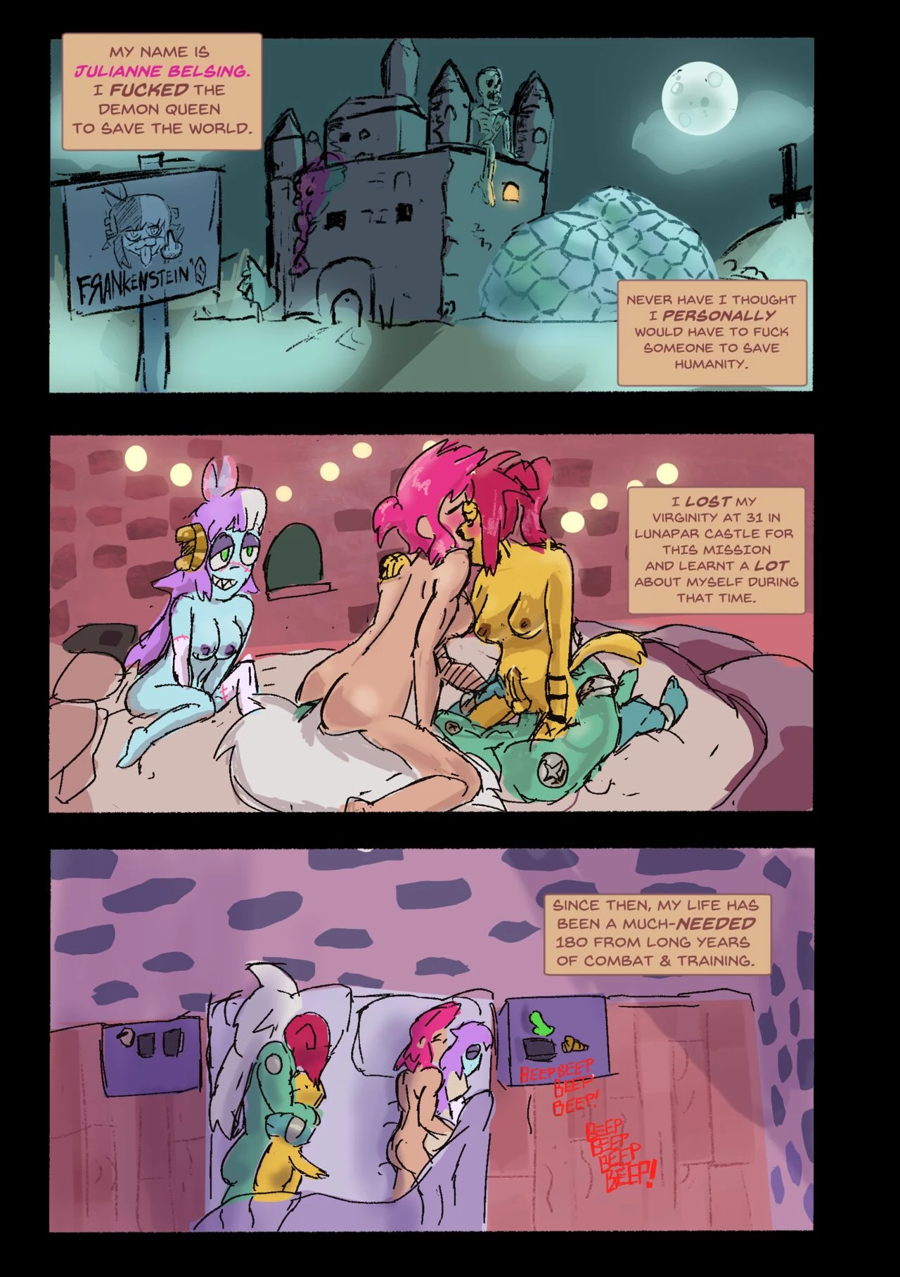 Morning Routine - Demons Layer Fancomic image number 3