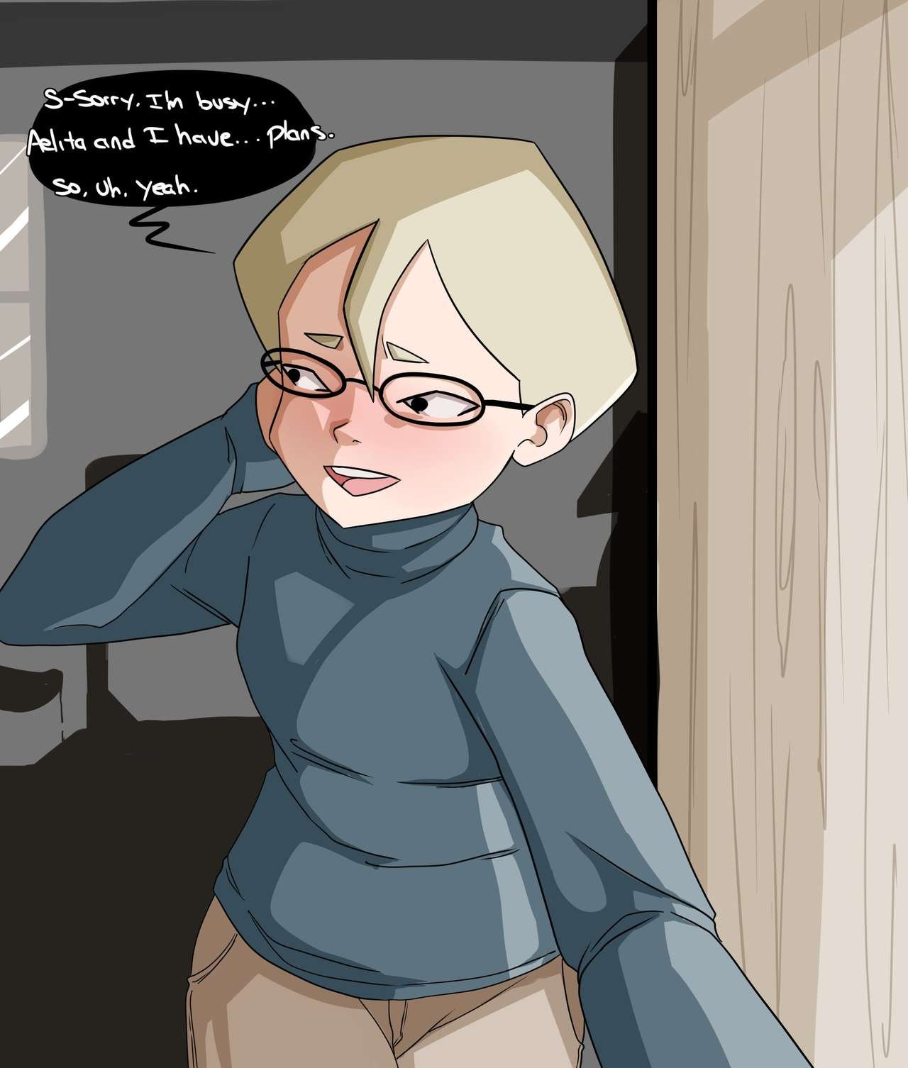 Inuyuru - A Preposal (Code Lyoko) gay porn comic