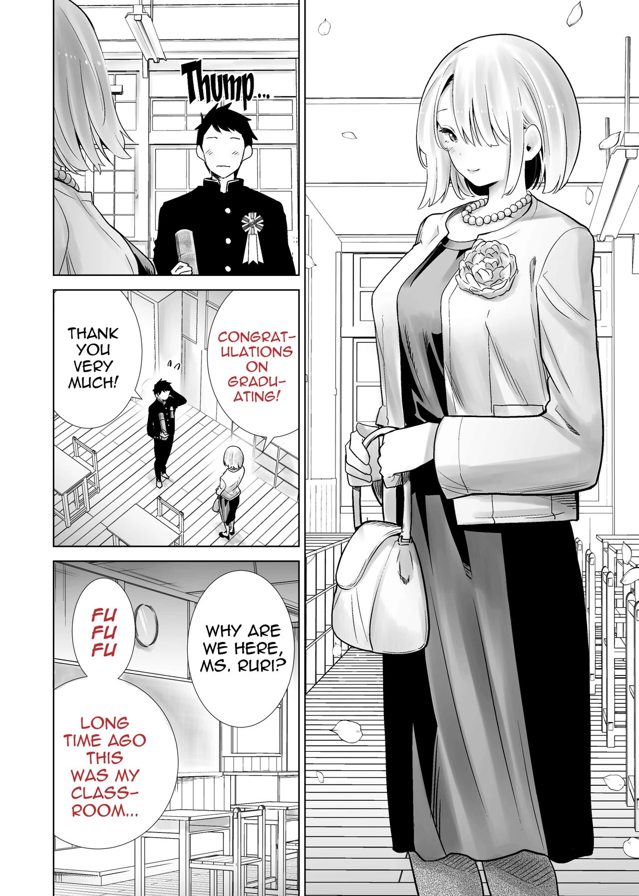 Tomodachi no Mama ga Boku no Dekachin de Ikimakutta Sotsugyoushiki image number 11