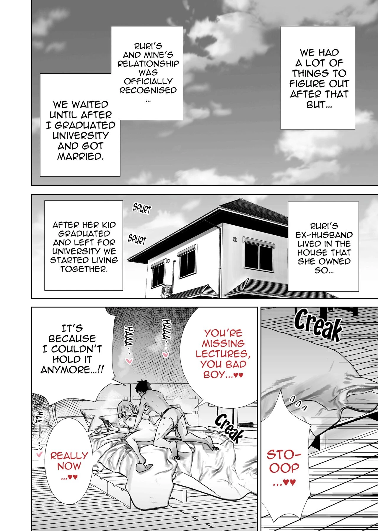 Tomodachi no Mama ga Boku no Dekachin de Ikimakutta Sotsugyoushiki image number 35