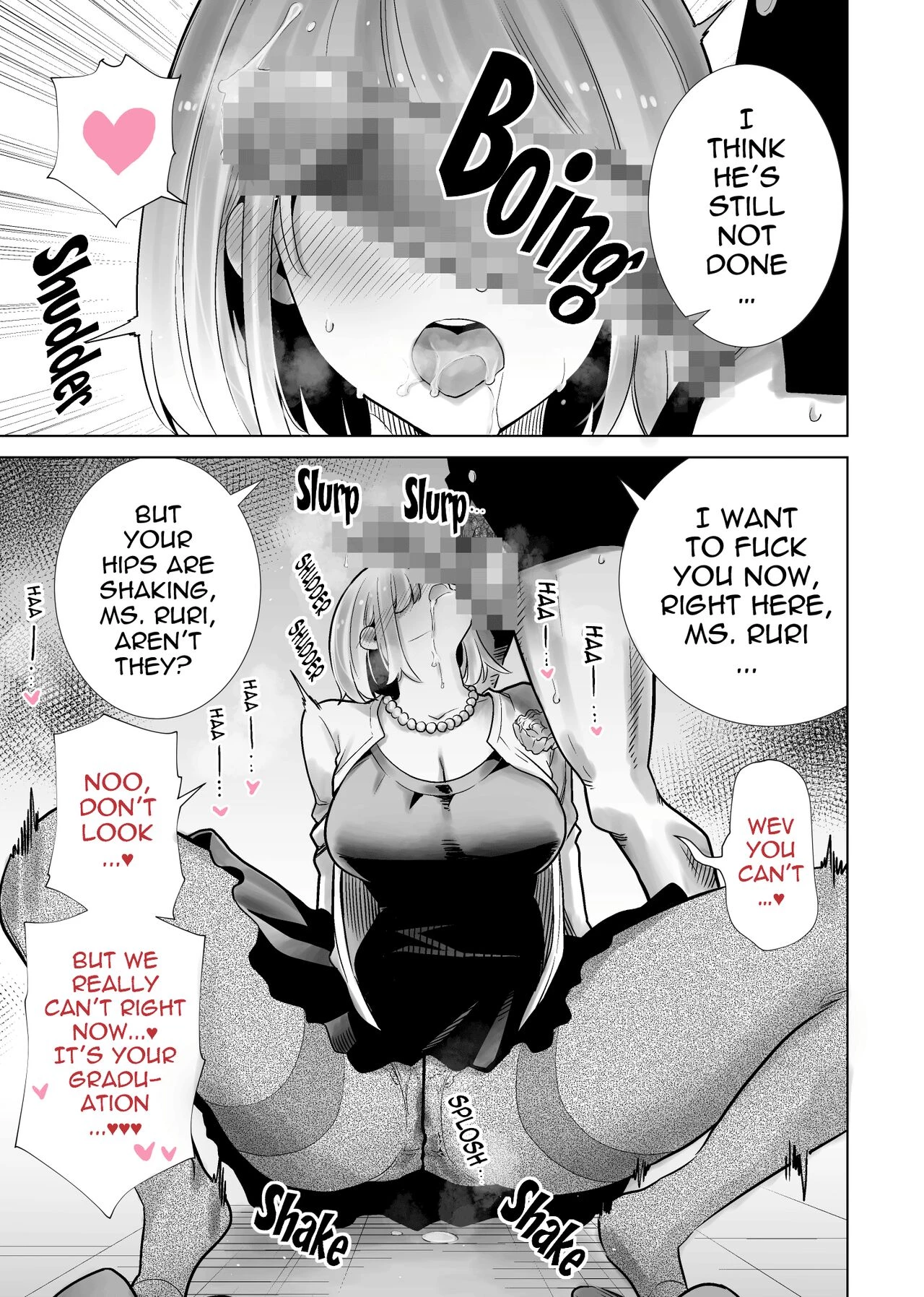 Tomodachi no Mama ga Boku no Dekachin de Ikimakutta Sotsugyoushiki image number 8