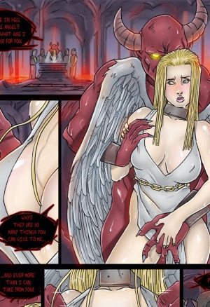 Angel Devil Porn Comics - Angel In Hell (nikraria) 4 images. Rape porn comics.