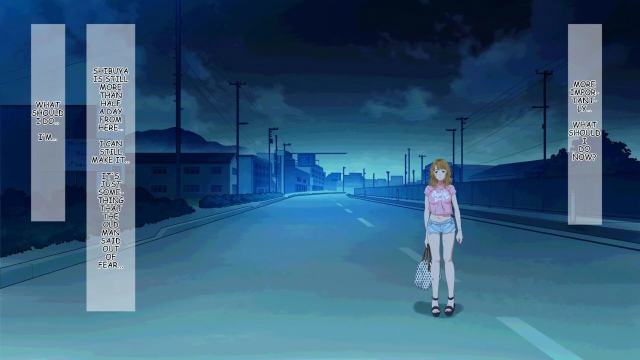 Highly Exposed Hitchhiking Gyaru... Roshutsudo no Takai Hitchhike Gal o... image number 154
