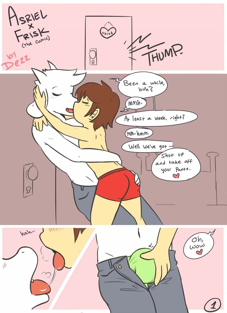 Asriel x Frisk