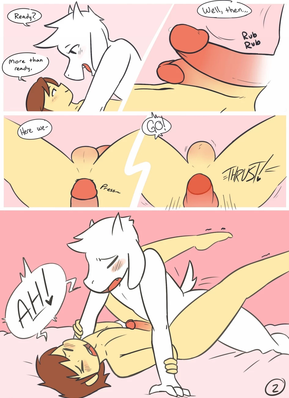 Asriel x Frisk image number 1
