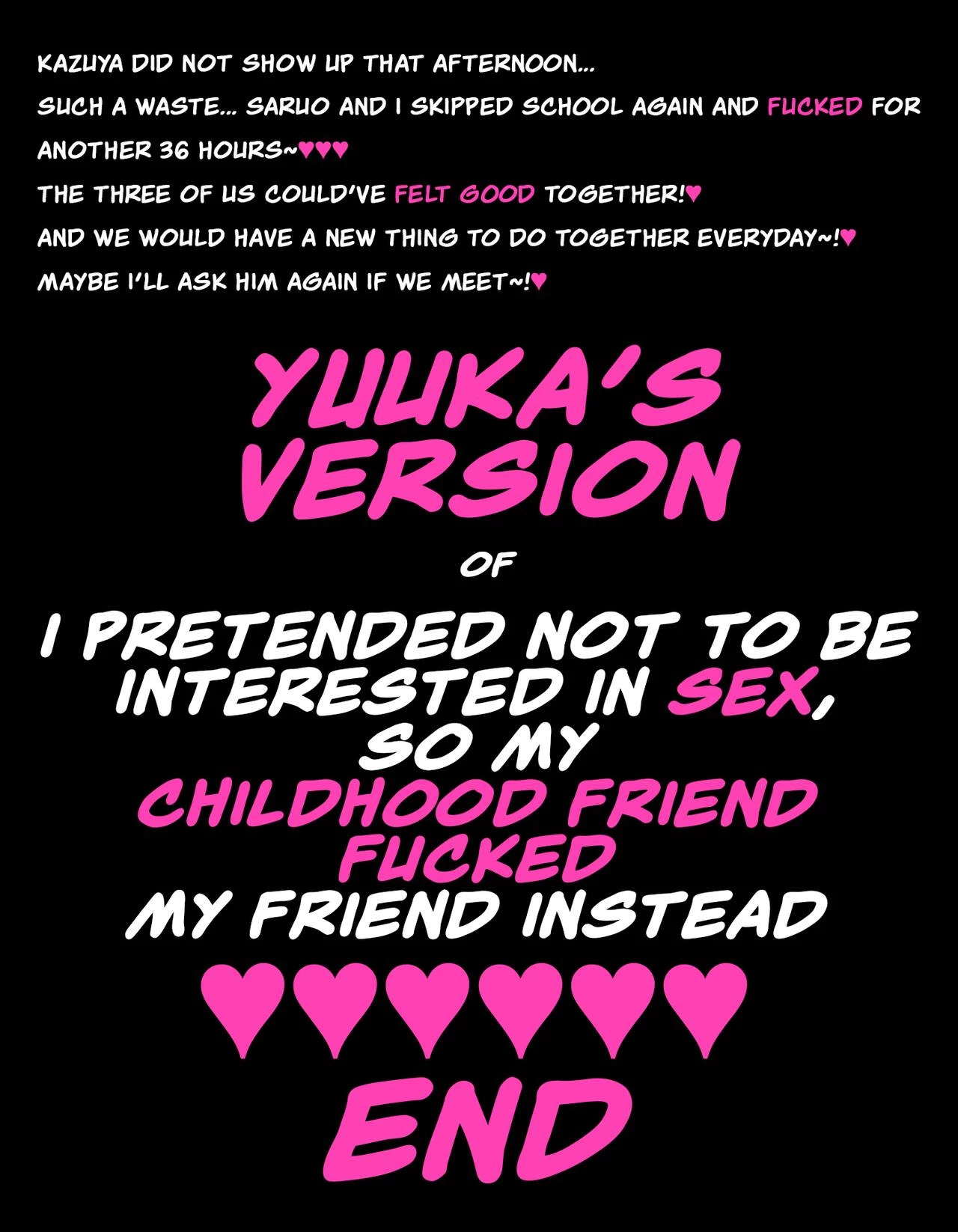 YUUKAS VERSION of Because my childhood friend is not interested in sex, I fucked his friend instead image number 102