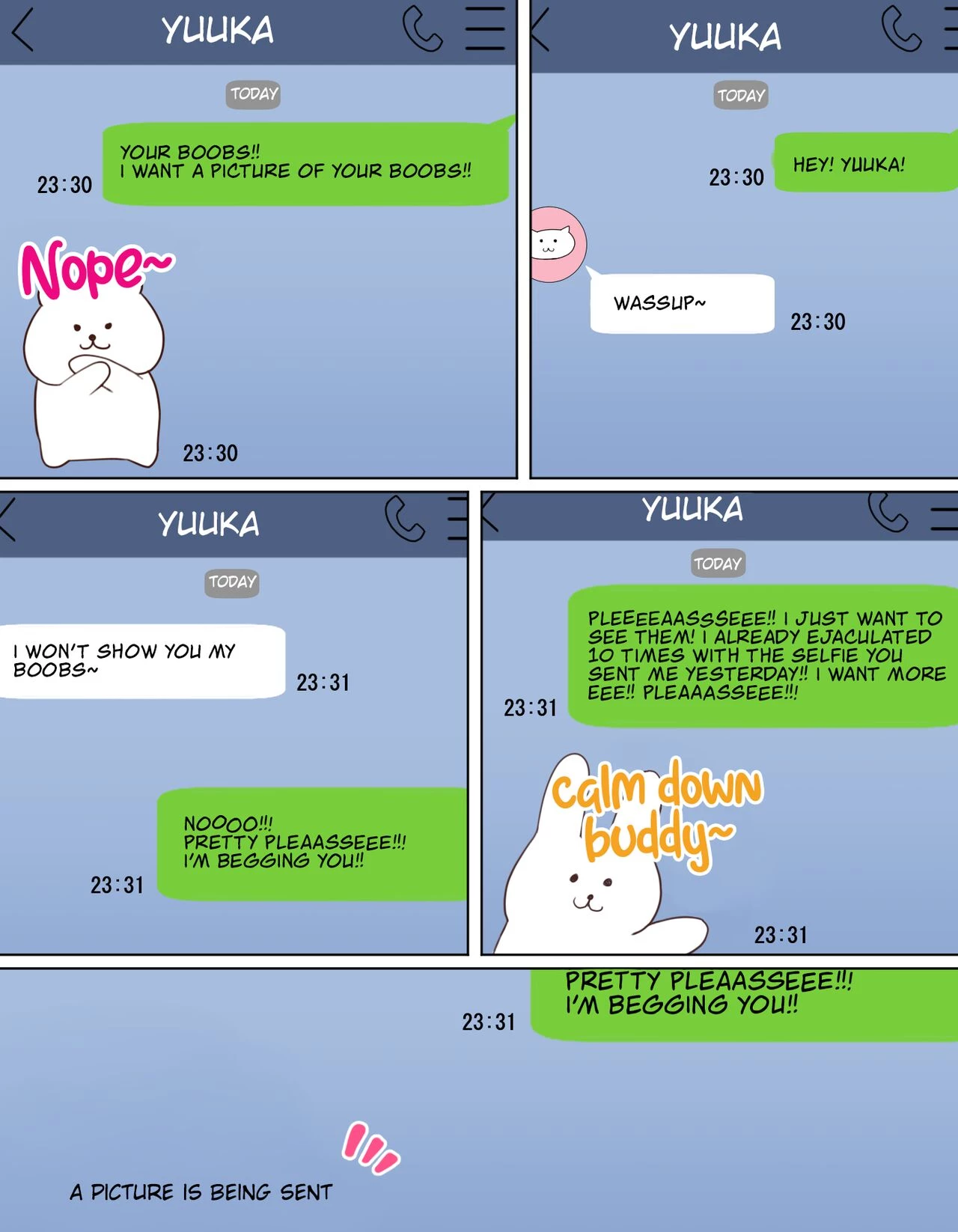YUUKAS VERSION of Because my childhood friend is not interested in sex, I fucked his friend instead image number 15