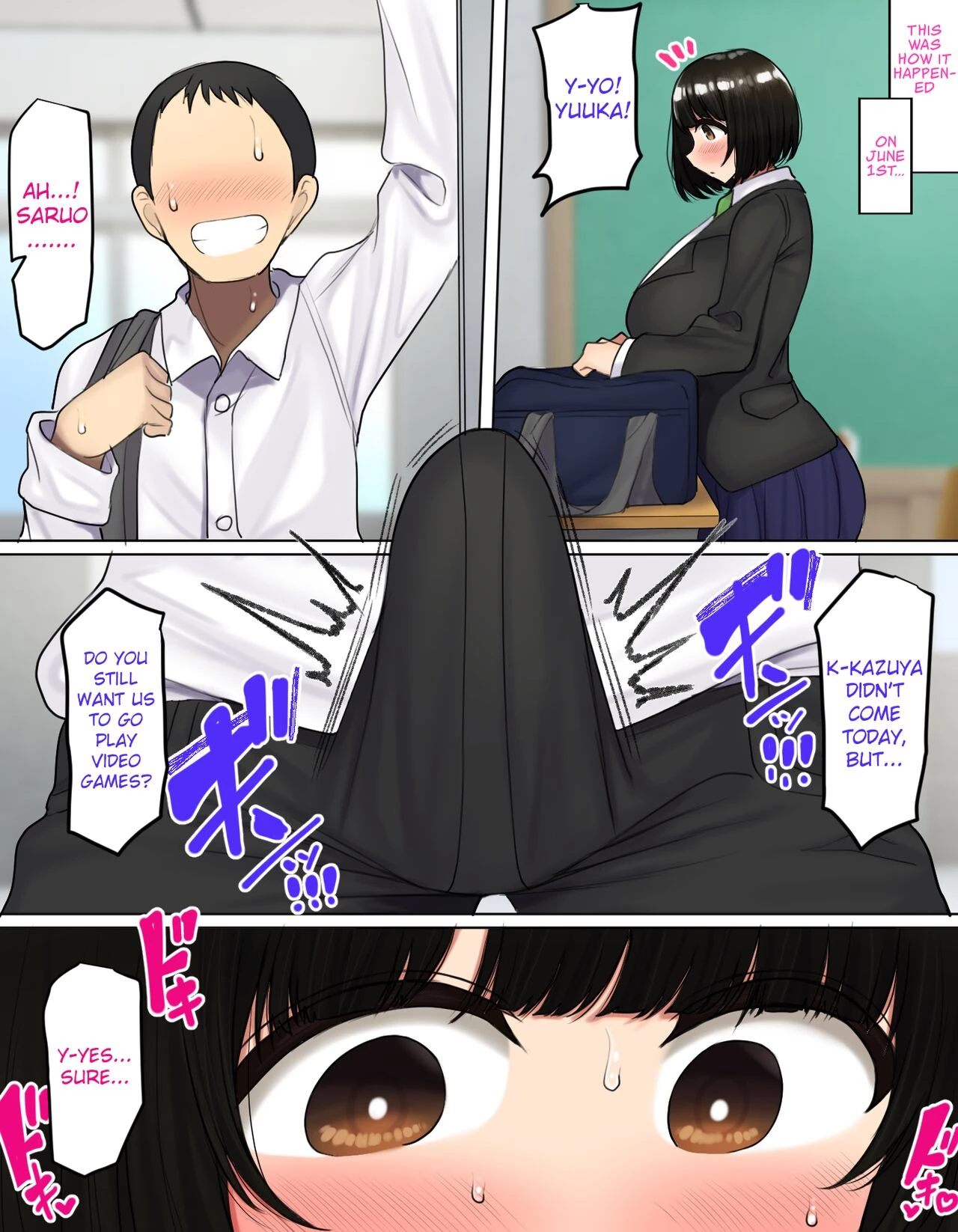 YUUKAS VERSION of Because my childhood friend is not interested in sex, I fucked his friend instead image number 38