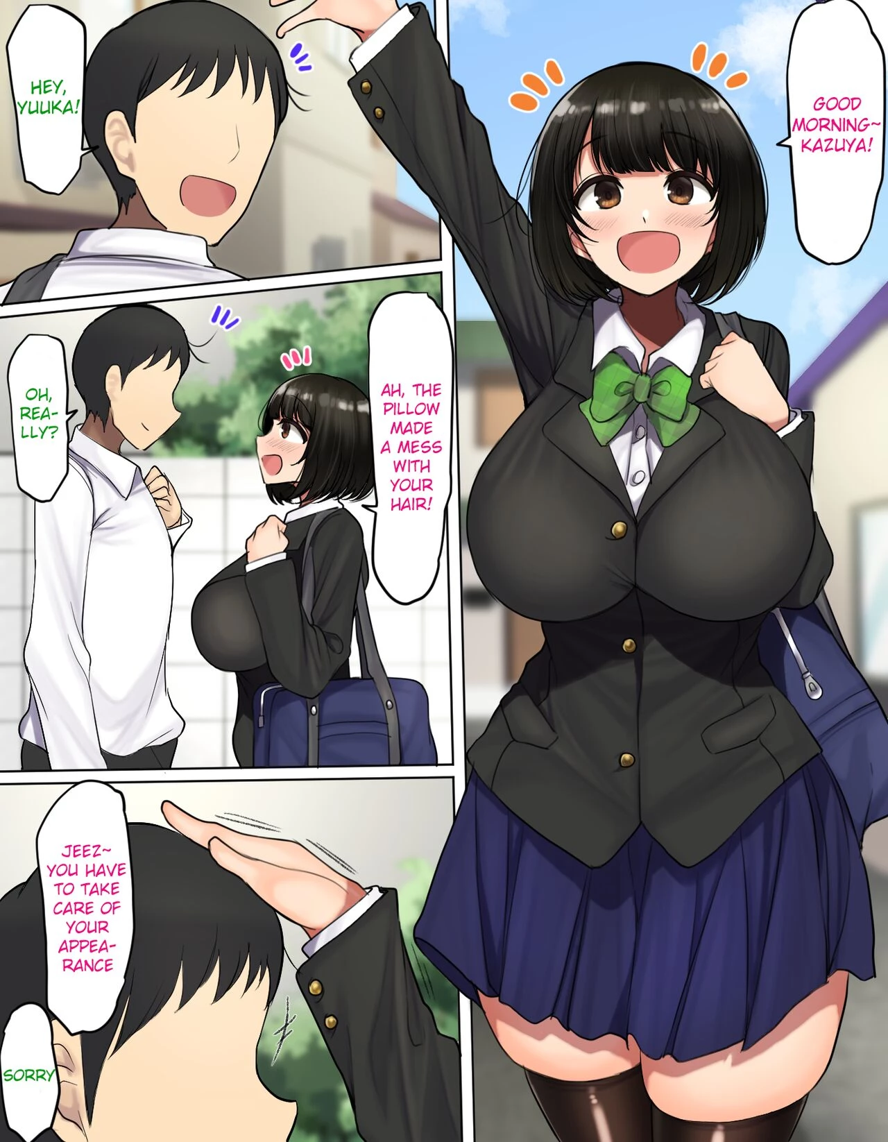 YUUKAS VERSION of Because my childhood friend is not interested in sex, I fucked his friend instead image number 3