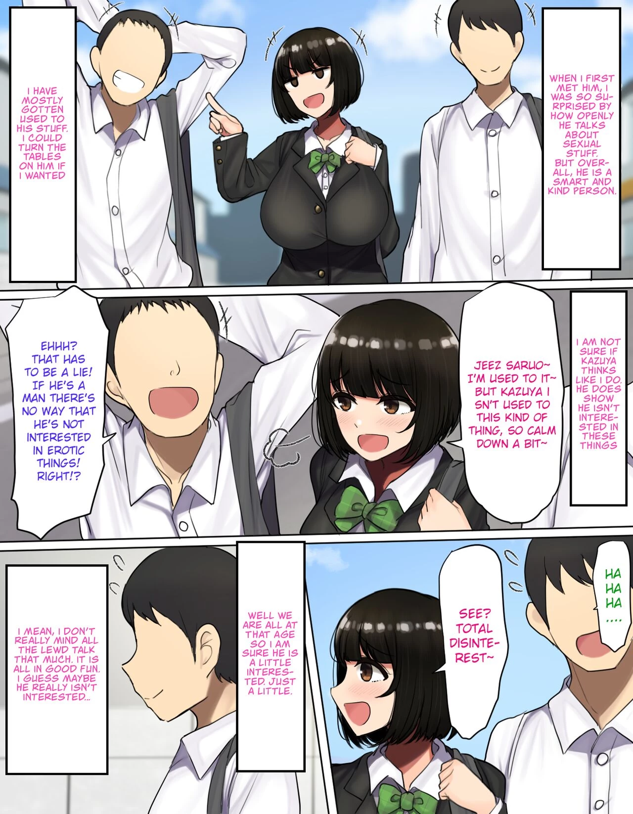 YUUKAS VERSION of Because my childhood friend is not interested in sex, I fucked his friend instead image number 6