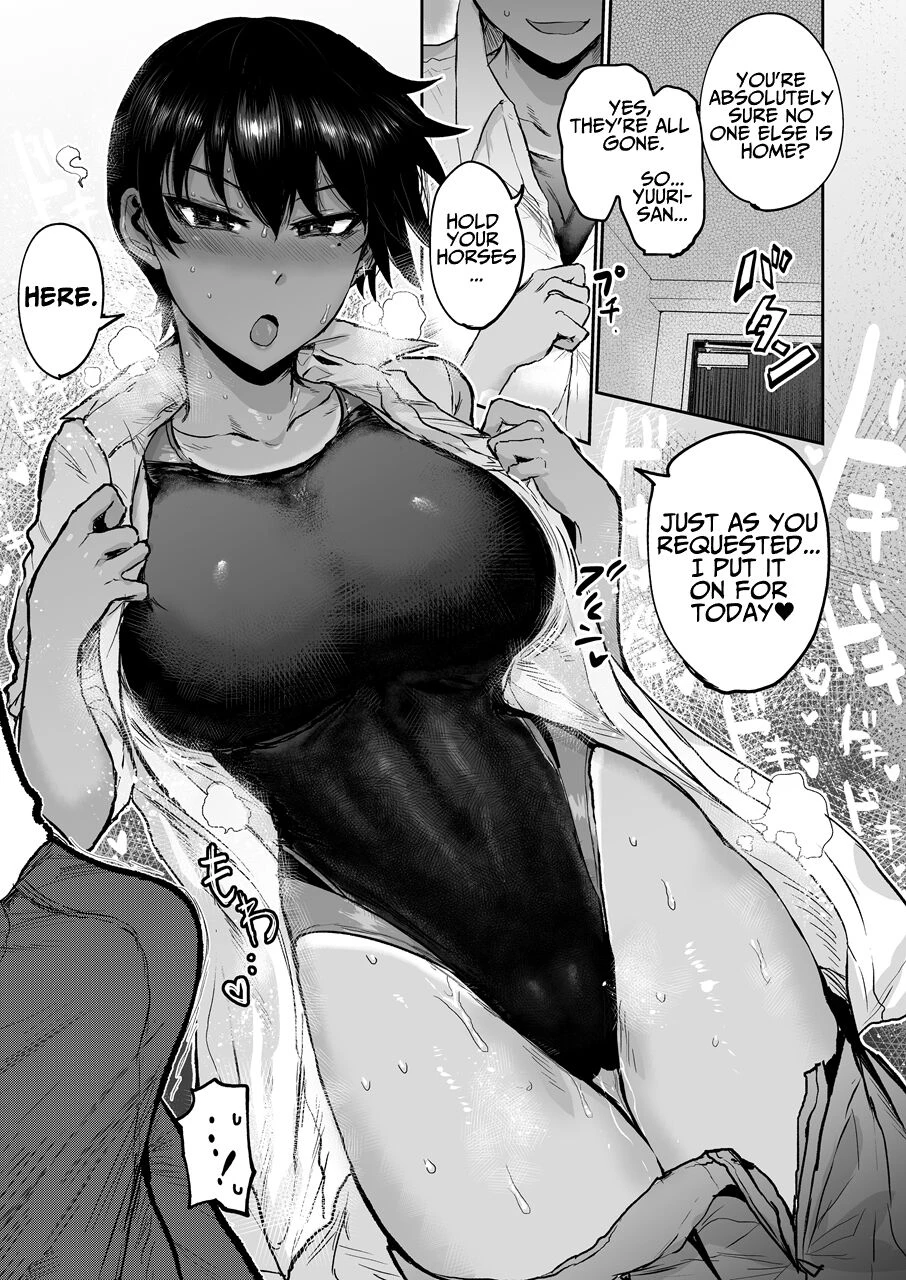 Hiyake de Kanojyo - My lover with tanned skin.  Big Tanned Girlfriend image number 5