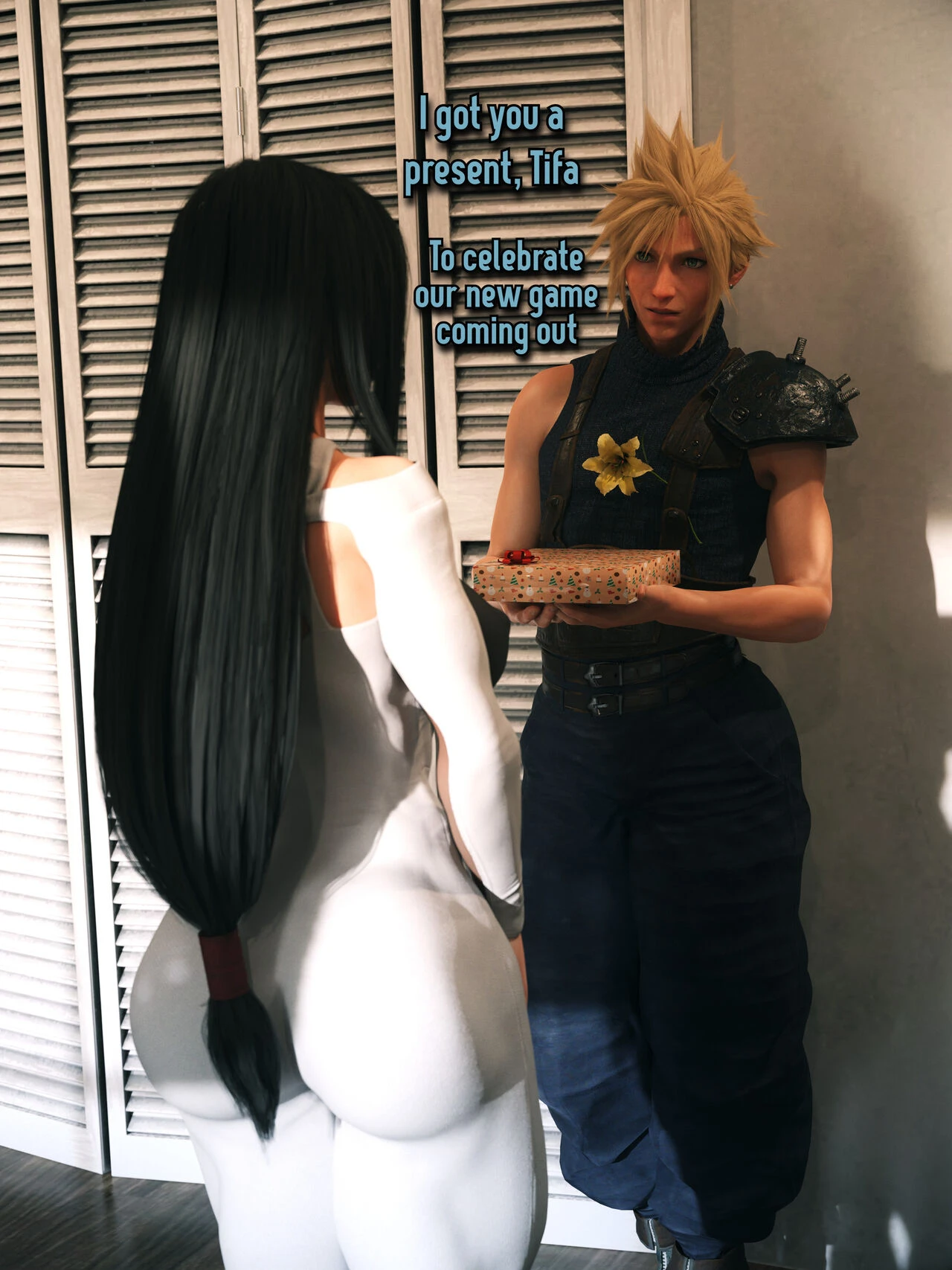 Tifa, Jessie and Cloud NTR