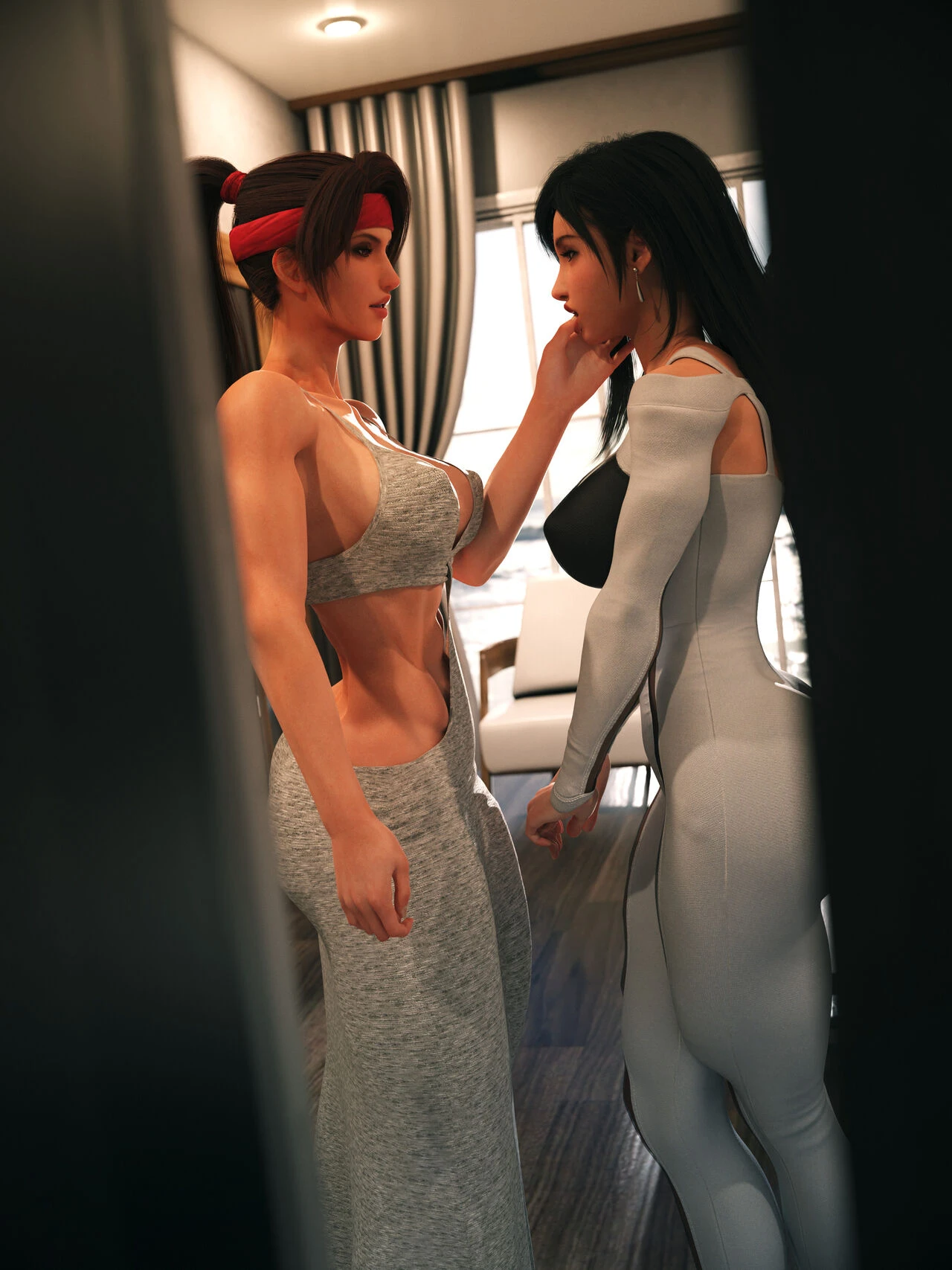 Tifa, Jessie and Cloud NTR image number 4
