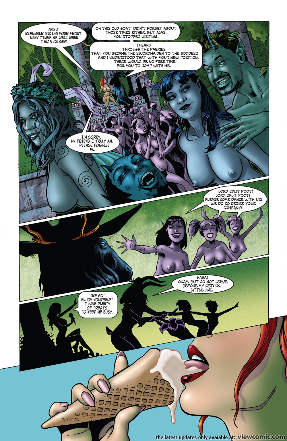 Tarot Witch Of The Black Rose porn comic image number 124