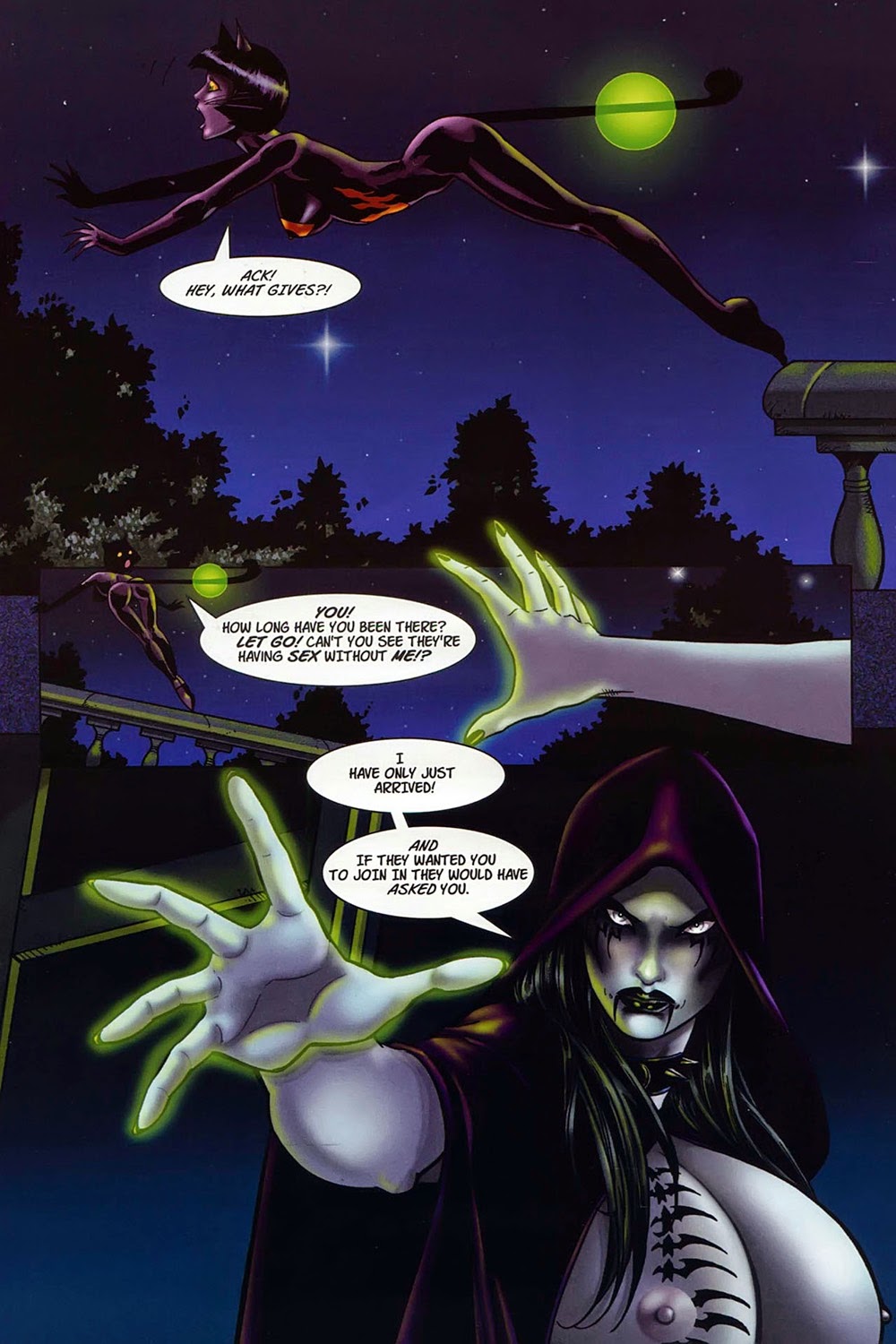 Tarot Witch Of The Black Rose porn comic image number 200