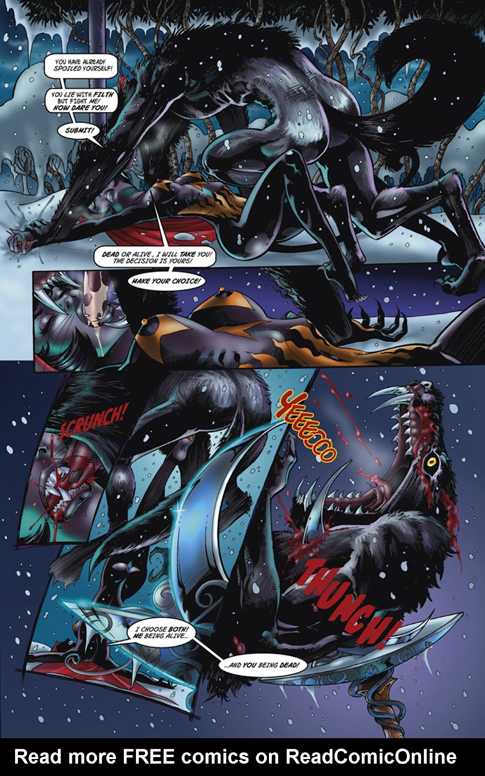 Tarot Witch Of The Black Rose porn comic image number 222