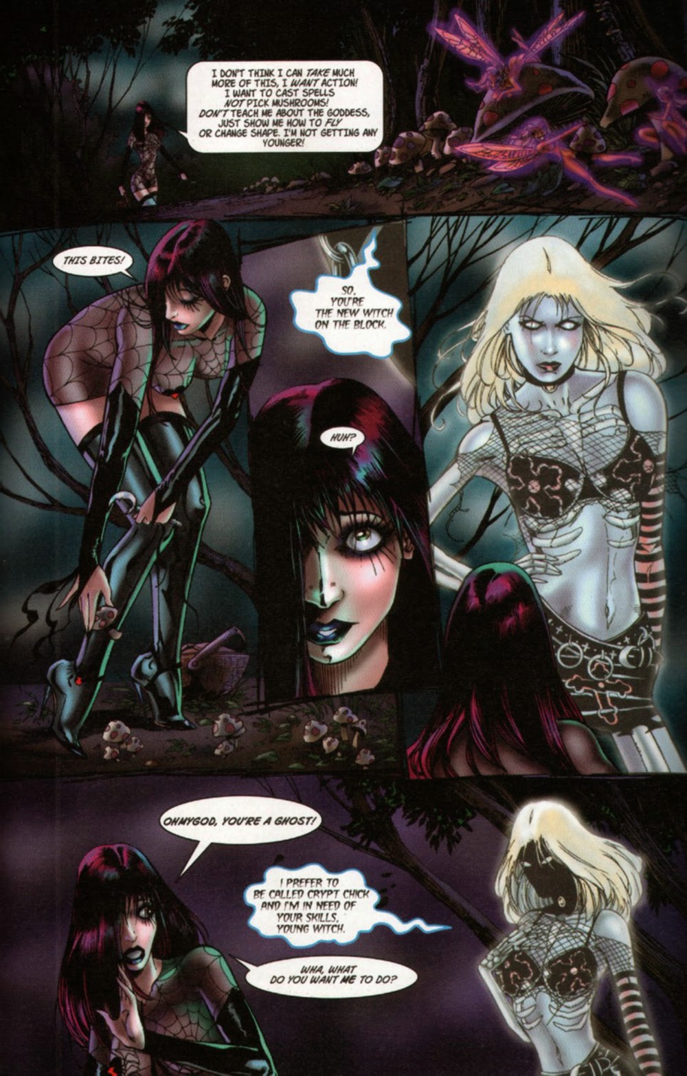 Tarot Witch Of The Black Rose porn comic image number 242