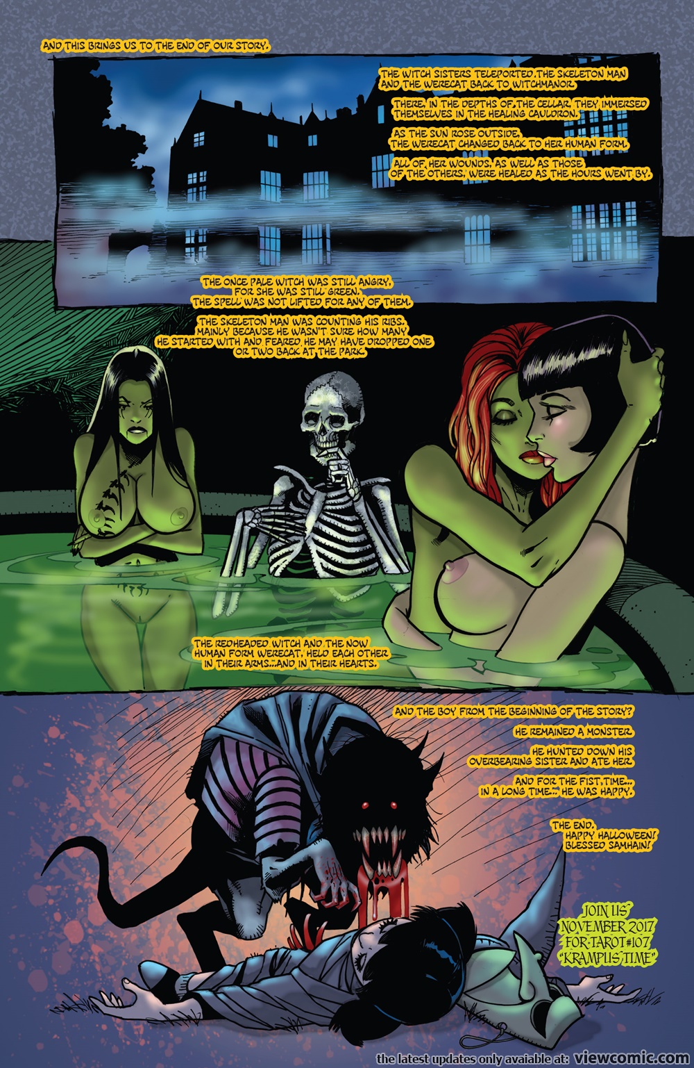 Tarot Witch Of The Black Rose porn comic image number 88