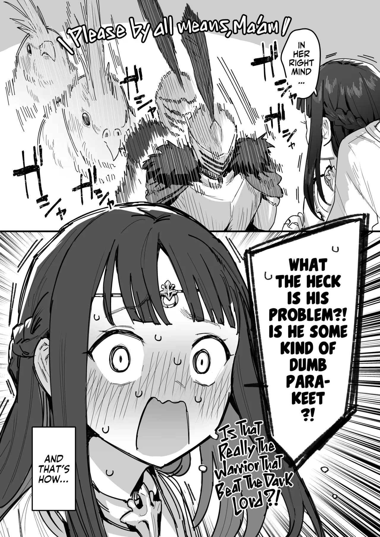 Princess and Queen Double Whopper?! + Omake  Yuusha to Hime to Okaa-sama!? image number 9