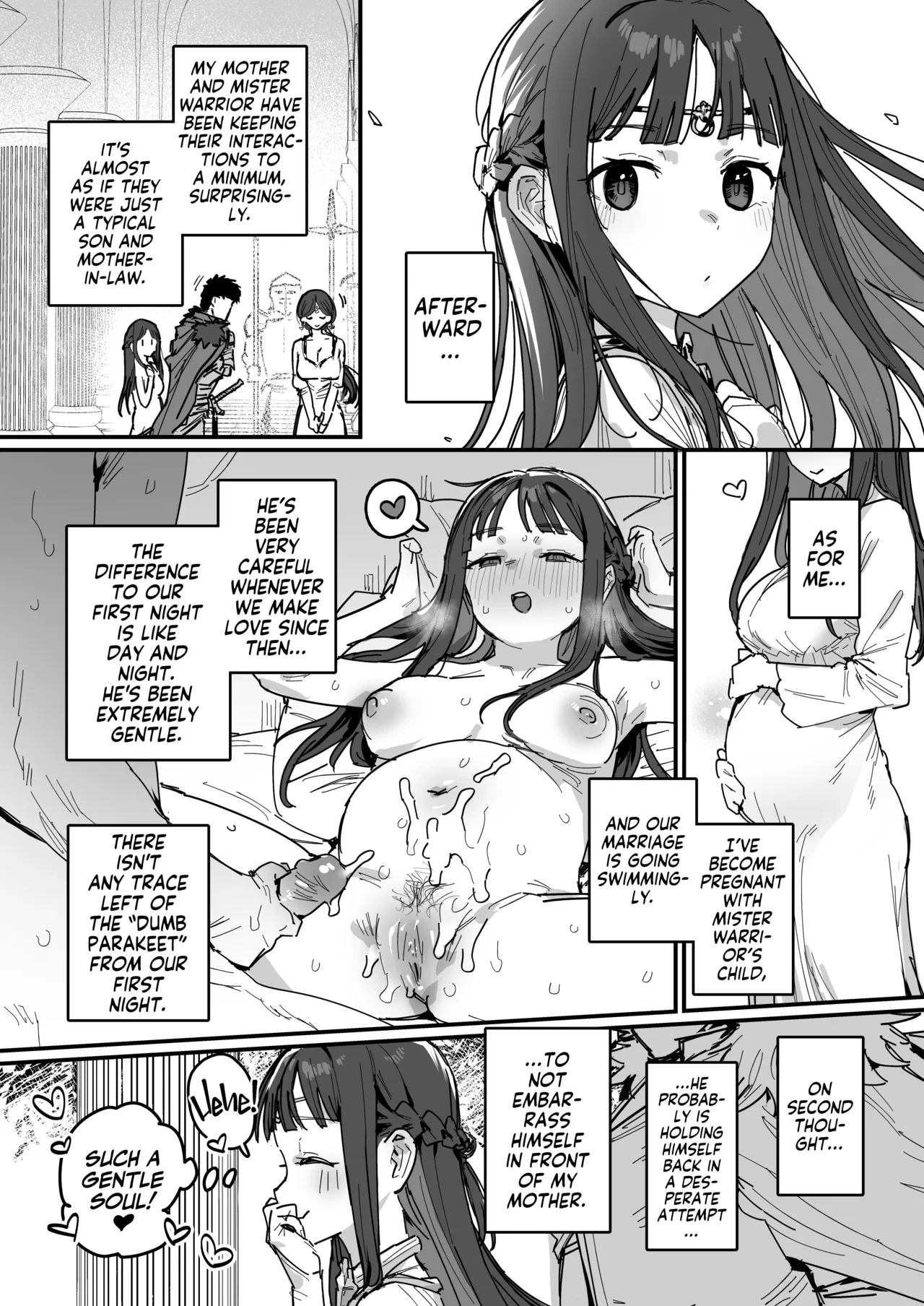 Princess and Queen Double Whopper?! + Omake  Yuusha to Hime to Okaa-sama!? image number 34