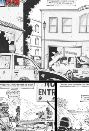 Contains Virus Zombies