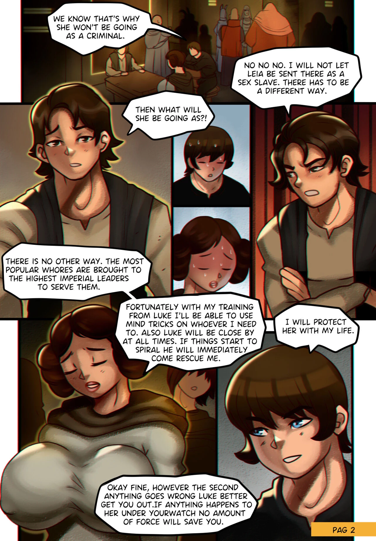 Star Whores: A Leia Dilemma image number 3