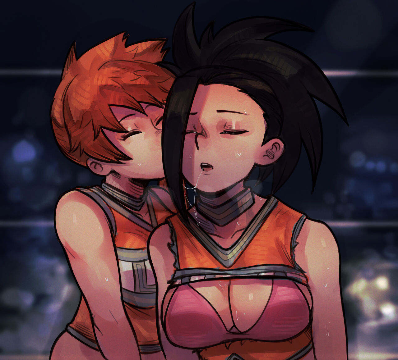 Itsuka and Momo image number 8