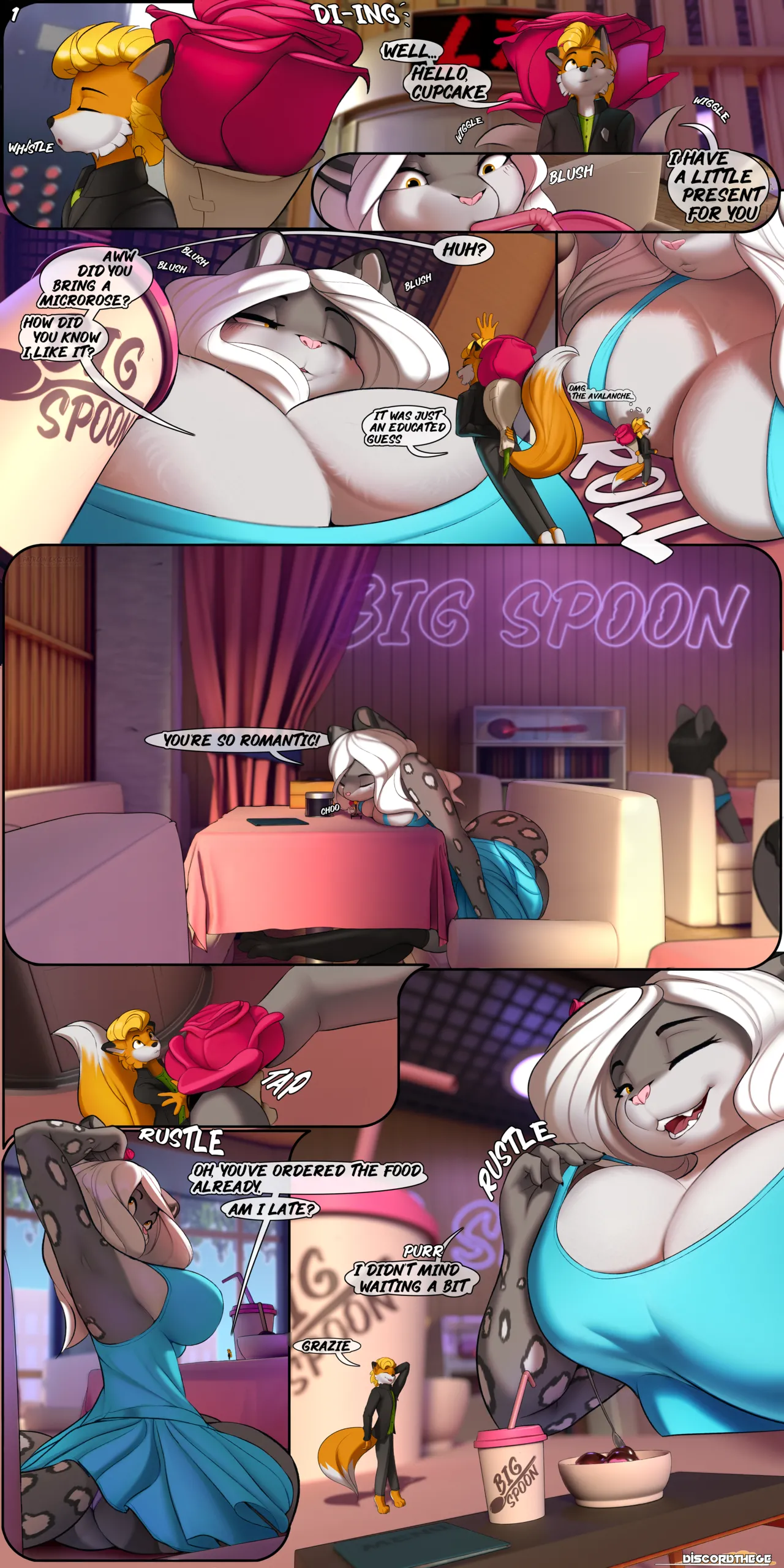 Sharing the seat / Big spoon! image number 2