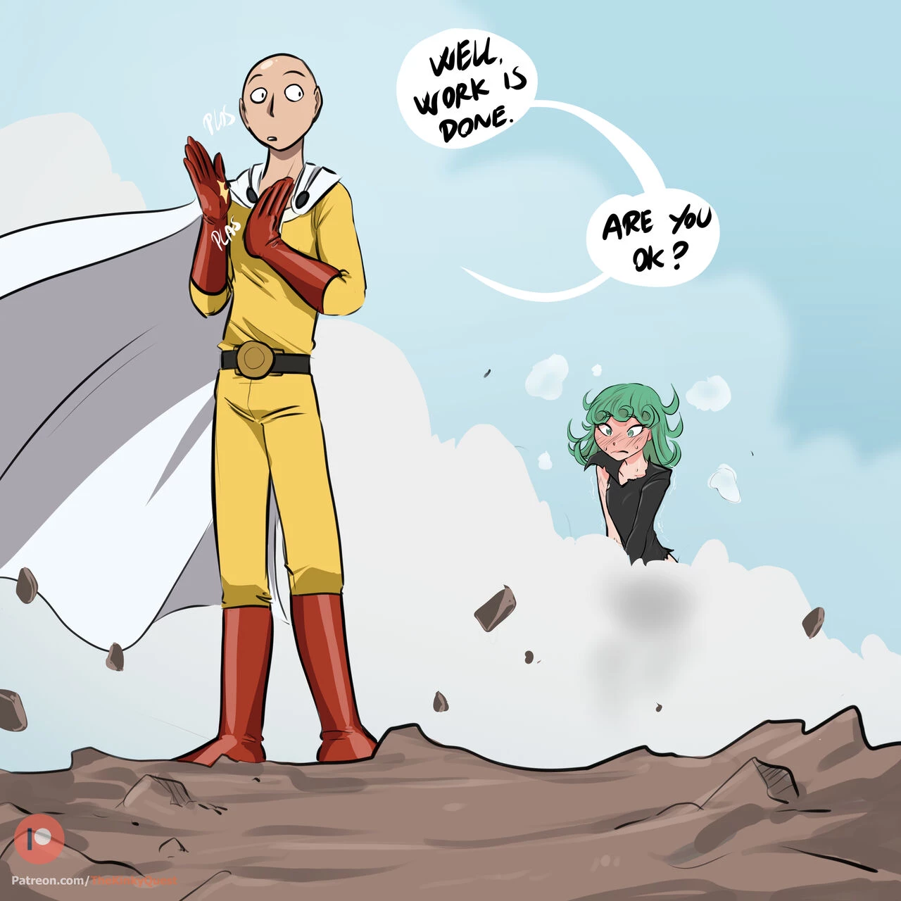 Tatsumaki X Saitama image number 6