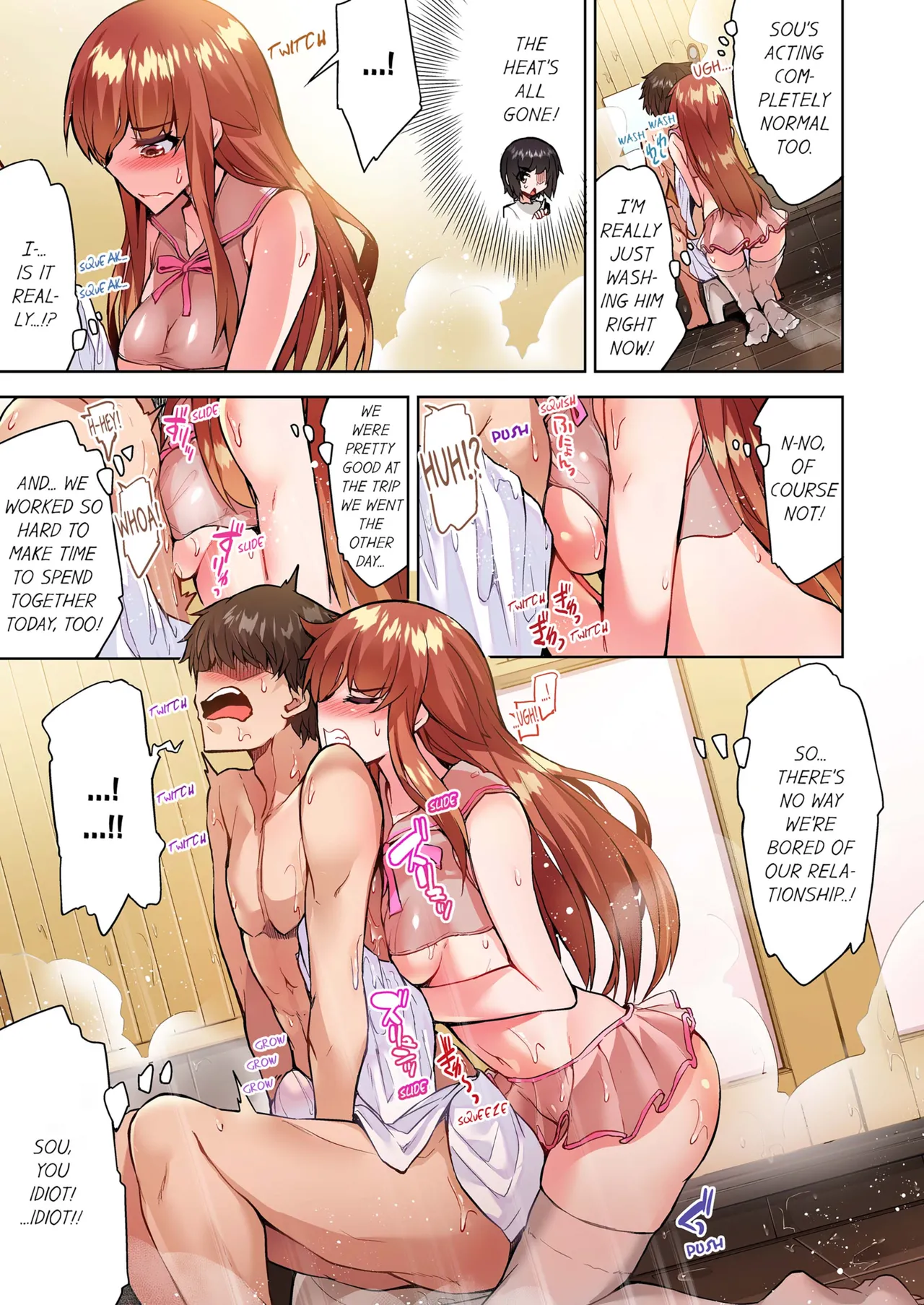 Traditional Job of Washing Girls Body 16  Asoko Araiya no Oshigoto ~Kataomoichuu no Aitsu to Onnayu de~ image number 34