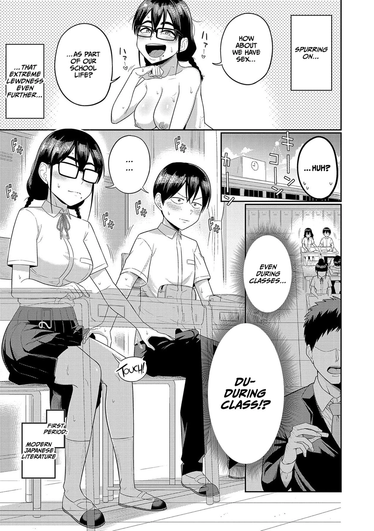 Mujintou de, SEX ni Kyoumi Shinshin na Dosukebe Inkya Joshi-tachi to Harem Life image number 110