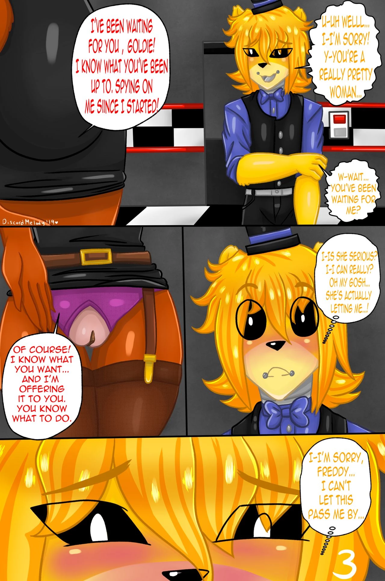 Night 4: Golden Freddy x Jasmine image number 3