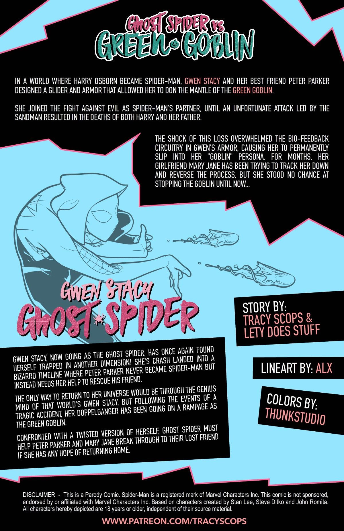 Ghost Spider VS. Green Goblin image number 1