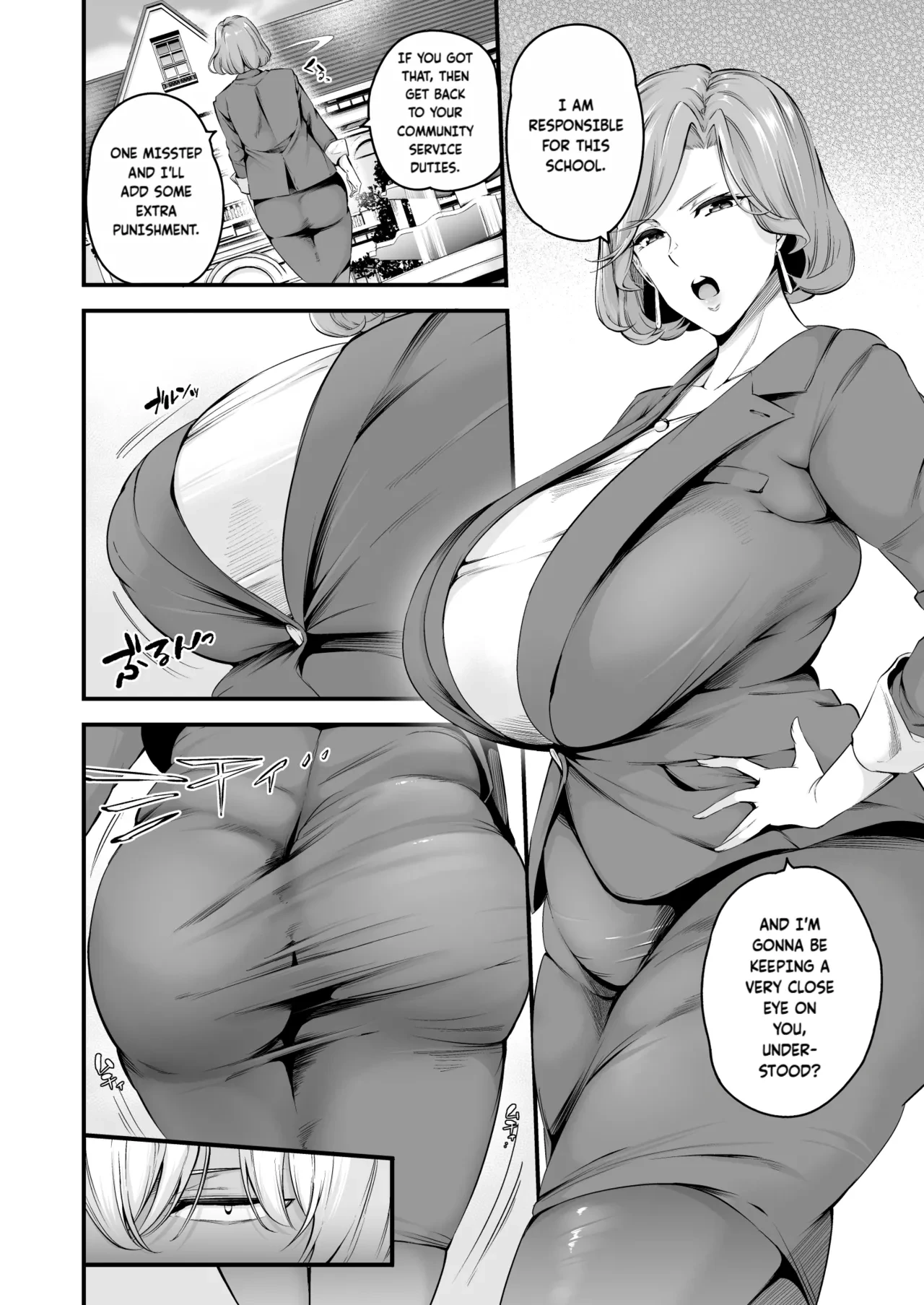 Sow President of the Shiramine Academy 1+2  Shiramine Gakuen no Mesubuta Kaichou image number 48