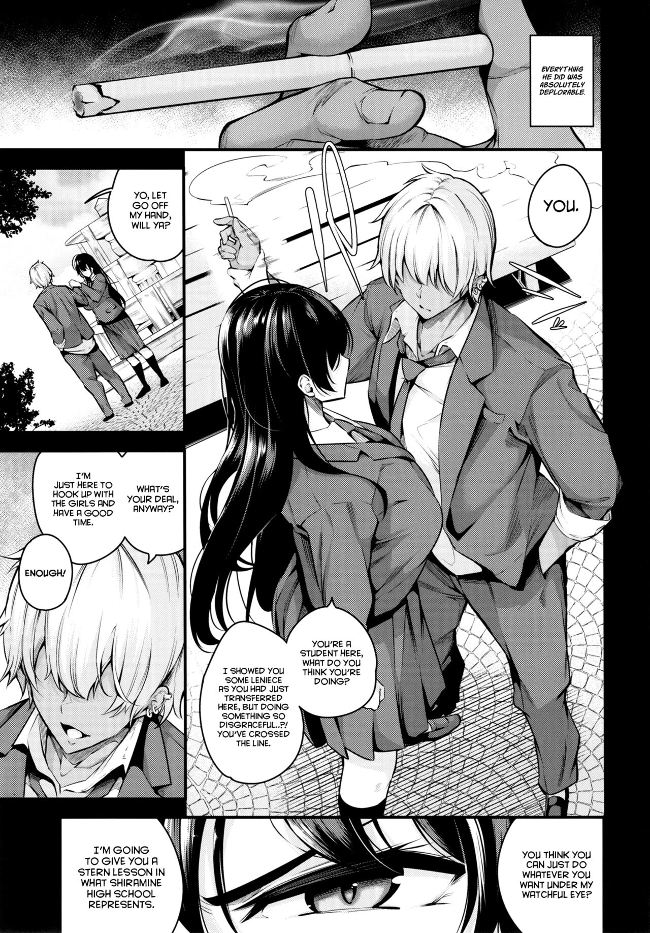 Sow President of the Shiramine Academy 1+2  Shiramine Gakuen no Mesubuta Kaichou image number 5