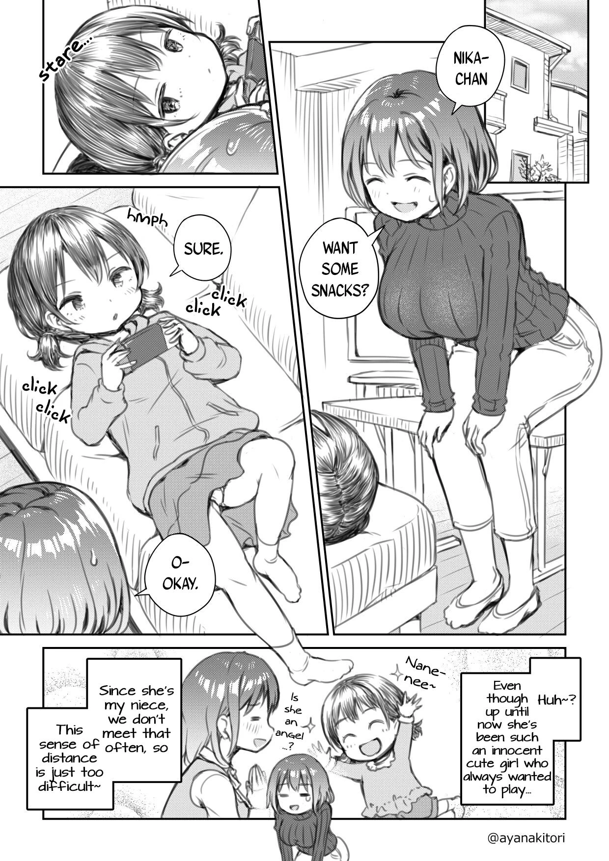 Meikko to Okki suru Futanari Ochinchin  My Niece and Her Hard Futanari Penis