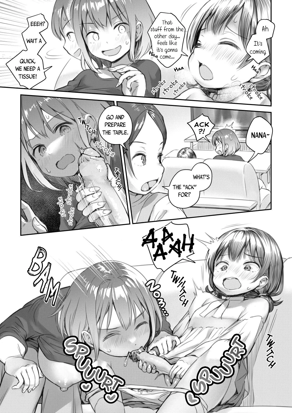 Meikko to Okki suru Futanari Ochinchin  My Niece and Her Hard Futanari Penis image number 10