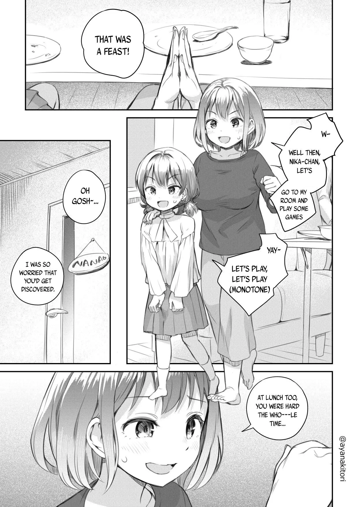 Meikko to Okki suru Futanari Ochinchin  My Niece and Her Hard Futanari Penis image number 12