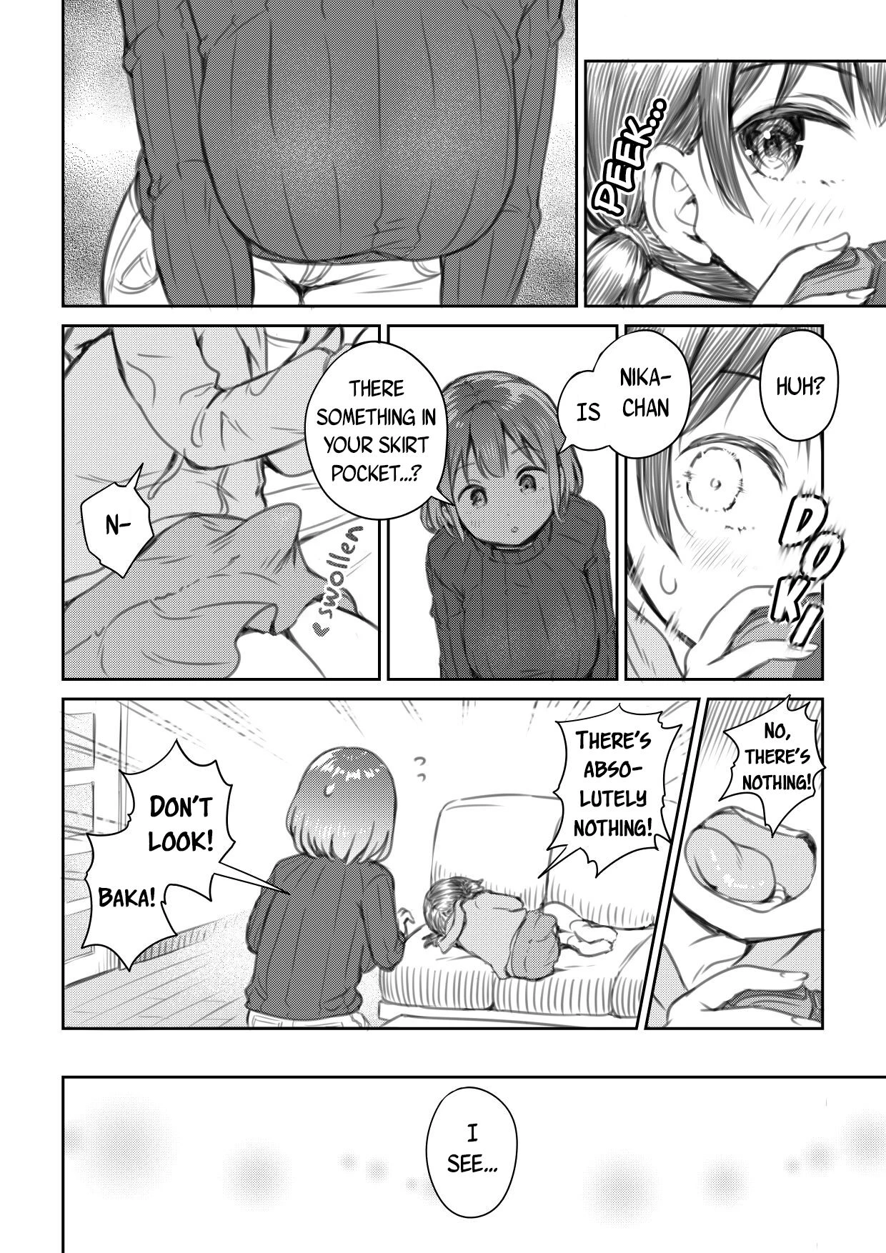 Meikko to Okki suru Futanari Ochinchin  My Niece and Her Hard Futanari Penis image number 1