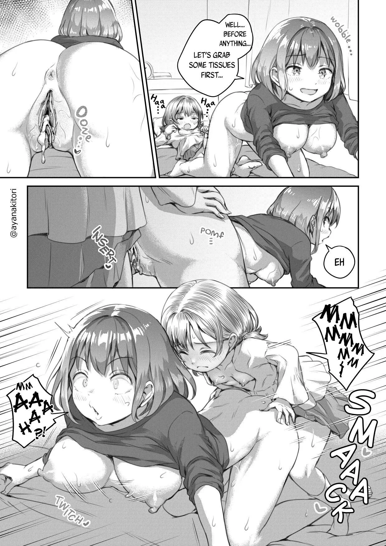Meikko to Okki suru Futanari Ochinchin  My Niece and Her Hard Futanari Penis image number 20