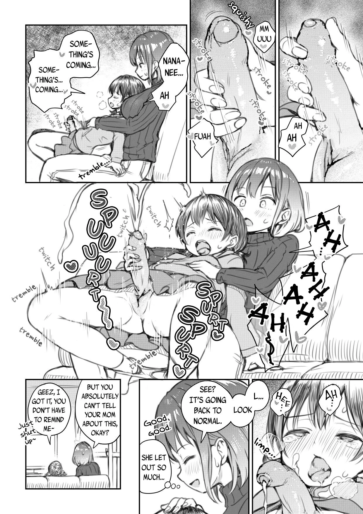 Meikko to Okki suru Futanari Ochinchin  My Niece and Her Hard Futanari Penis image number 3
