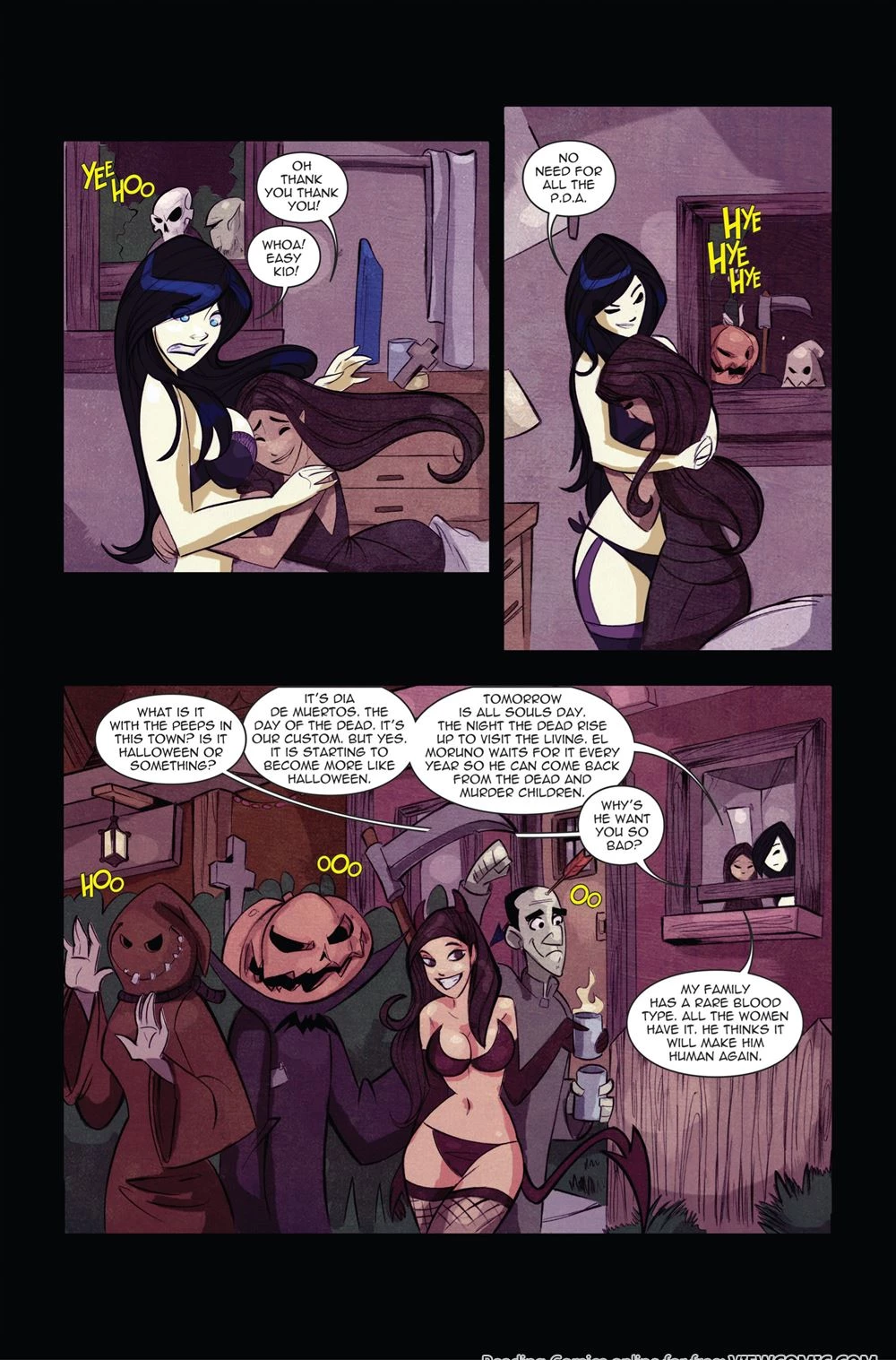Zombie Tramp v3 .Halloween Special image number 9