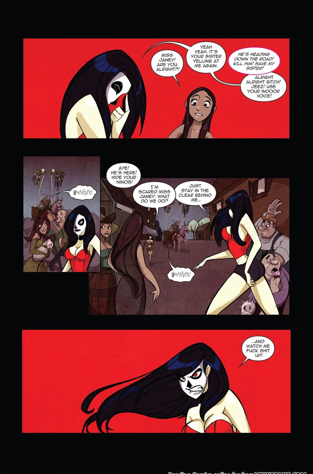 Zombie Tramp v3 .Halloween Special image number 17